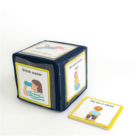 Toddler Action Cards with a Huge Dice – My House Teacher