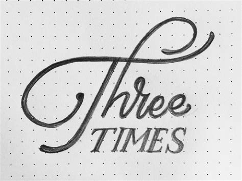 Three Times by Anders Alstad on Dribbble