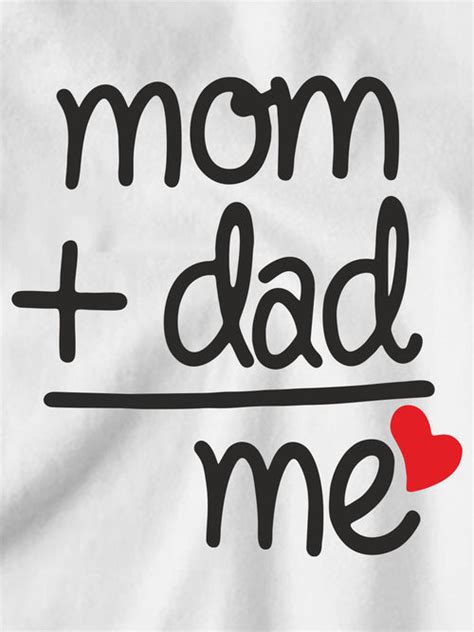 Mom+Dad= Me Printed Kids T-Shirt - Be Awara