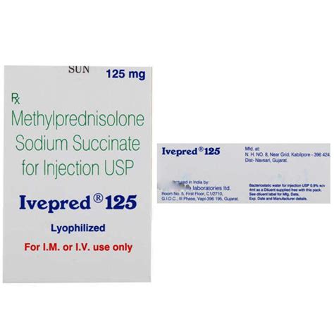 Ivepred 125 Injection 1's Price, Uses, Side Effects, Composition ...