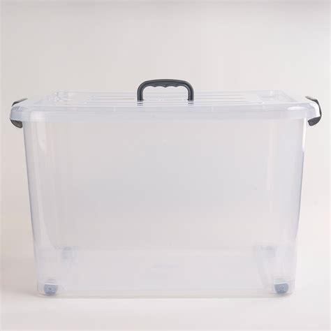 Image result for Plastic Storage Box with Handle