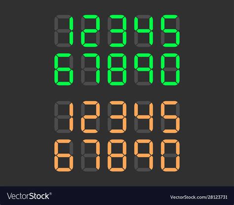 Image result for Mini LED Numbers