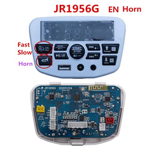 Power Wheels For Kids JR1927M-24V Kids Power Wheels Control Panel - PCB ...