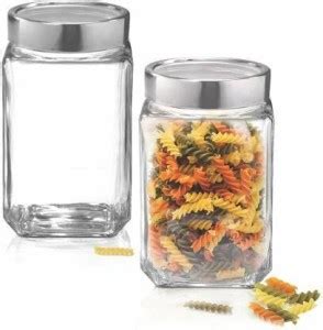 CROCO JAR Glass Cereal Dispenser - 1000 ml Price in India - Buy CROCO ...