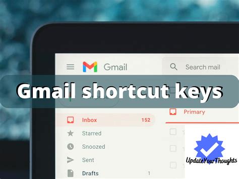 Gmail shortcut keys | UpdateYourThoughts | update your thoughts