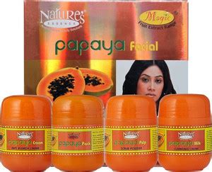 Nature's Essence Papaya Kit for Blemishes & Pigmentation (Free Facial ...