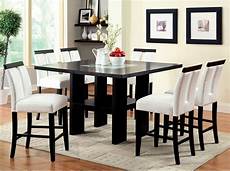 Counter Dining Room Sets by Dining Room Set Counter Height Chairs Black White Faux Counter Dining Room Sets