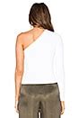 Autumn Cashmere One Shoulder Top in White | REVOLVE
