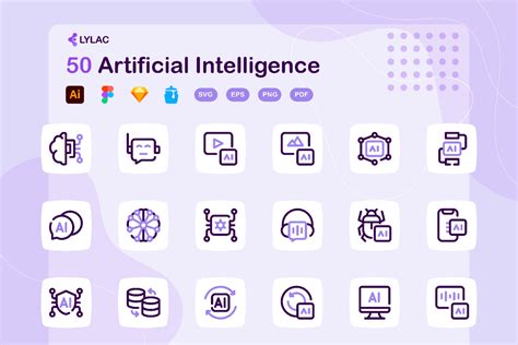 20+ Artificial Intelligence Icons – Stylish, Modern & Free AI Icons