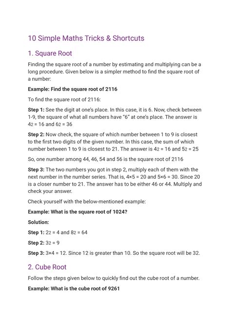 Shortcut Method Math 的图像结果