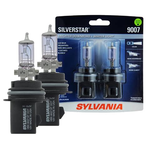 Snapklik.com : SYLVANIA - 9007 SilverStar - High Performance Halogen ...