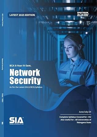 Buy BCA II-Year IV-Sem Network Security (As Per the Latest (OU) CBCS ...