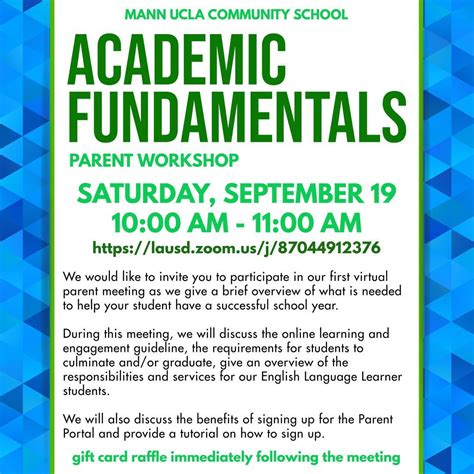 Parent Center – Families – Horace Mann UCLA Community School