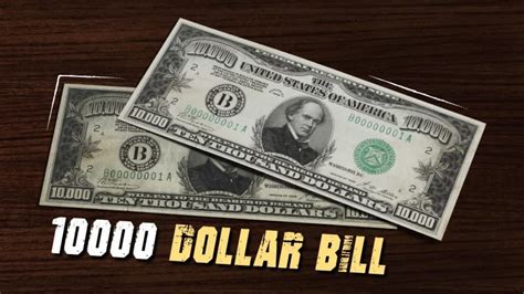 10,000 Dollar Bill & Its Hidden Collectible Value