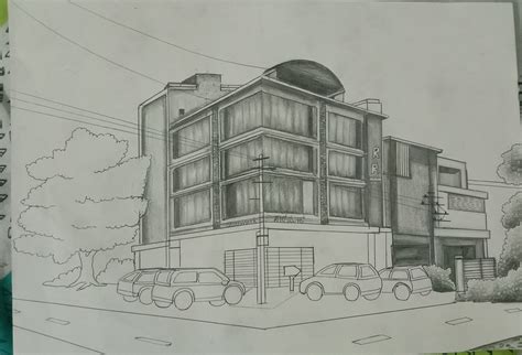PERSPECTIVE DRAWING : TWO POINT PERSPECTIVE on Behance