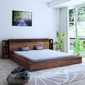 IK Art McPhee Solid Wood King Bed Price in India - Buy IK Art McPhee ...