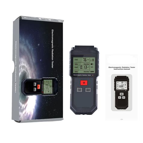 EMF Meter Electromagnetic Field Radiation Detector with Sound-Light Al ...