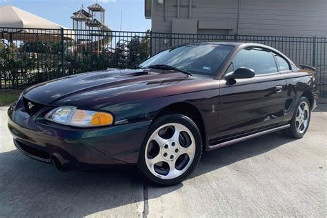 2,200-Mile 1996 Ford Mustang SVT Cobra Mystic Coupe for sale on BaT Auctions - sold for $35,000 ...