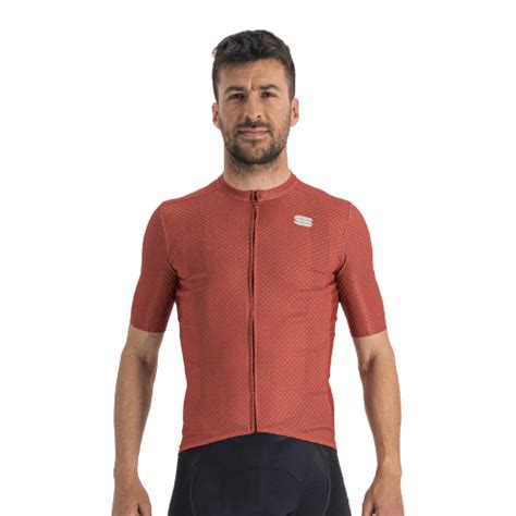 Sportful Checkmate Mens Cycling Jersey (Chilli Red Malives ...