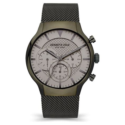Buy Online Kenneth Cole Grey Dial Stainless Steel Strap Watch For Men ...
