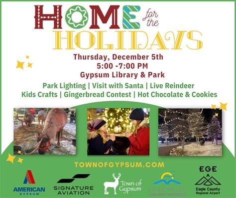 TOMORROW - Home for the Holidays - 5-7 PM