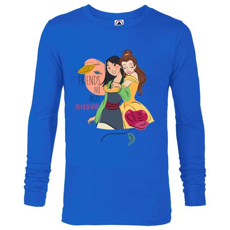 Disney Princess Mulan and Belle Long Sleeve T-Shirt India | Ubuy