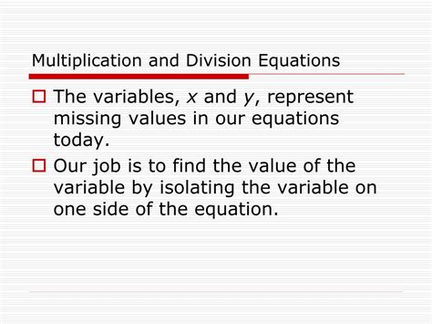 Image result for Multiplication Equations