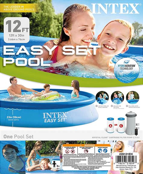 Image result for Intex Easy Set Pool 12X30
