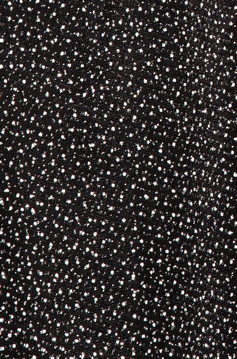 SIMKHAI Glitter Jersey Draped Front Gown in Black | FWRD