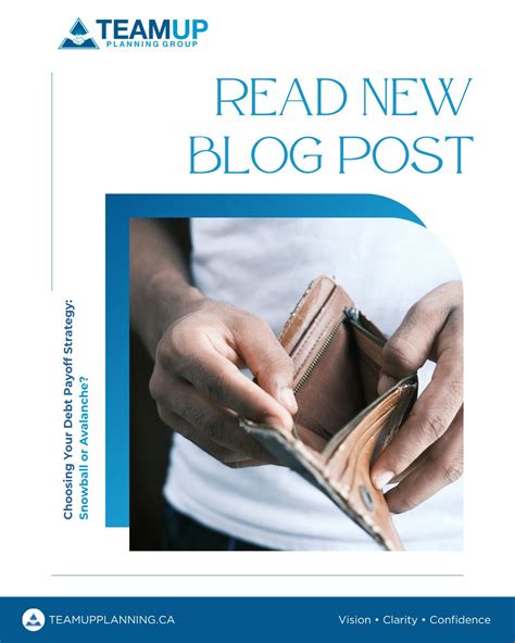 Debt Payoff Strategy: Snowball or Avalanche? | Team Up Planning Group Inc. posted on the topic ...