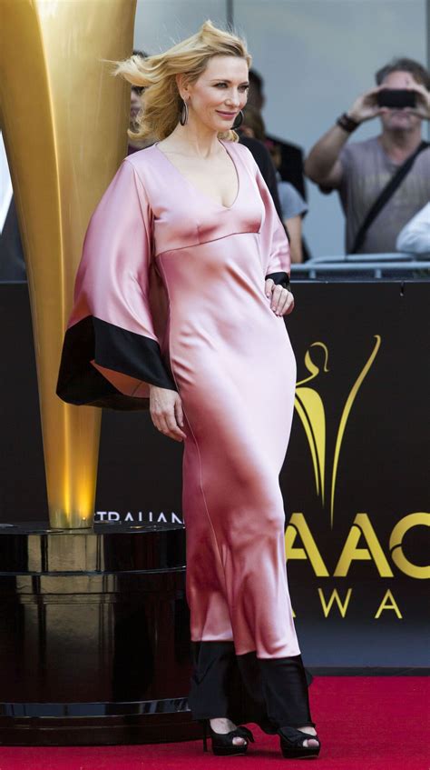 Photo : Cate Blanchett très sexy en Alexander McQueen lors des AACTA ...