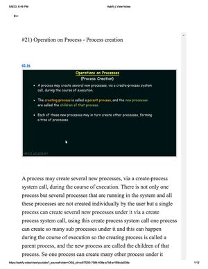 Operating System Notes-4 - If two level is also not sufficient then we ...