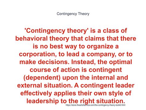 Image result for Environmental Contingency Theory
