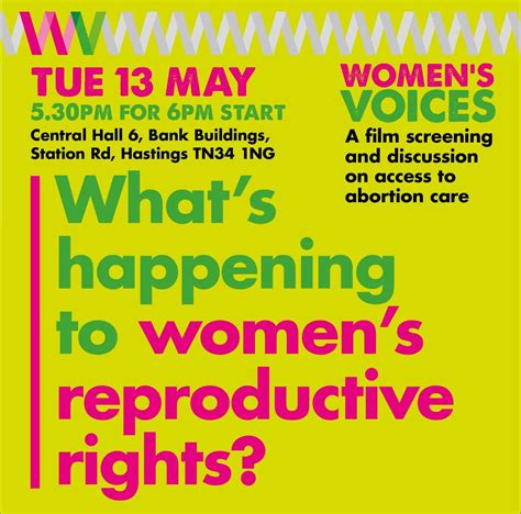 What’s happening to women’s reproductive rights? (film screening and ...