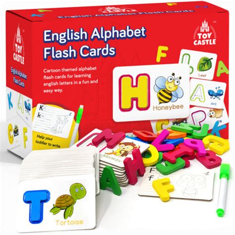 English Alphabet Flash Cards -abc flash cards India | Ubuy
