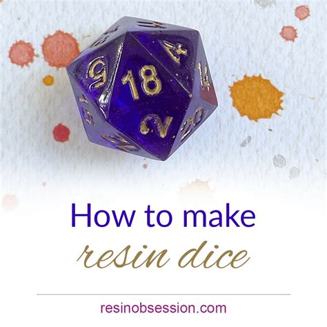 Resin Dice Tutorial 的图像结果