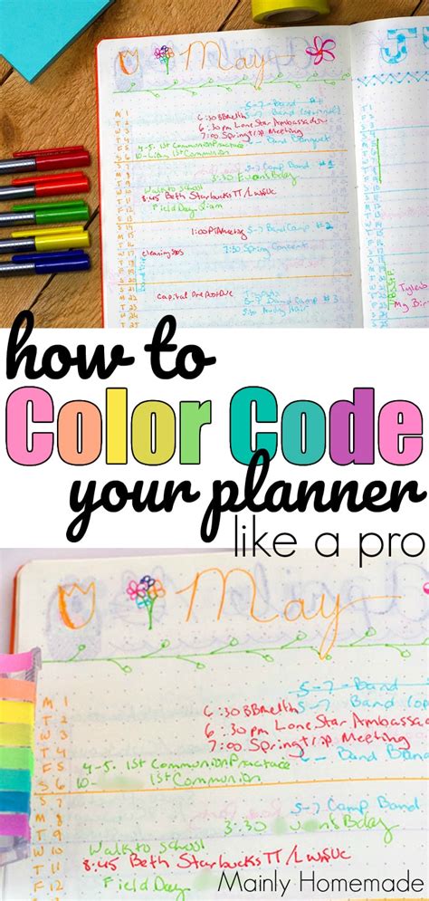 Image result for Planner Color Coding