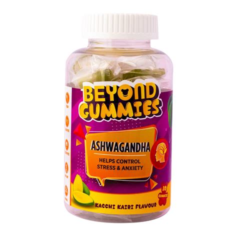 Buy Beyond Gummies Ashwagandha (30 gummies) Helps Control Stress ...