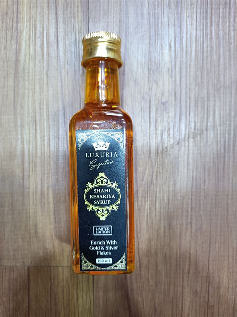 Luxuria Shahi Kesar Syrup 250ml – Regales Delight