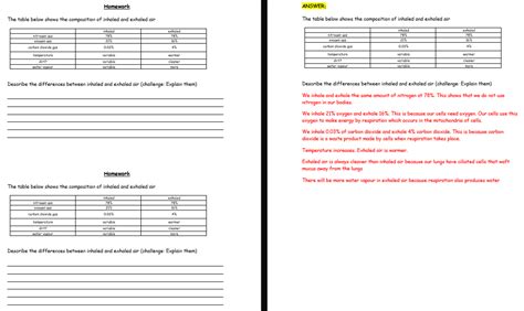 Image result for Free Science Lessons Gas Exchange