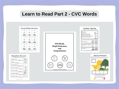 CVC Words Reading Grade 2 的图像结果