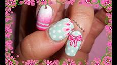 tutorial nail fiori bows flowers stripes dots on nails tutorial nail fiori bows flowers stripes dots on nails