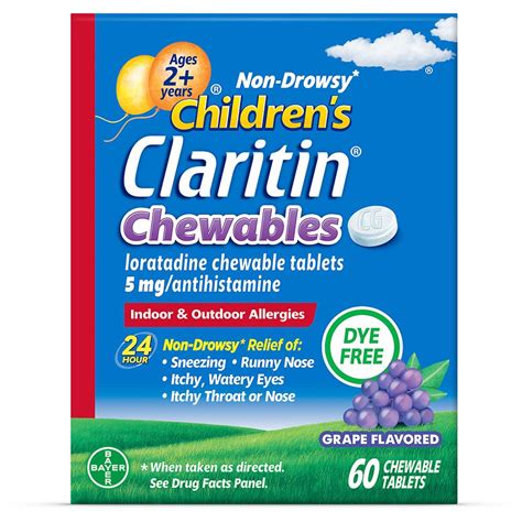 Claritin Chewables 24 Hour Allergy Medicine Tablets | Walgreens