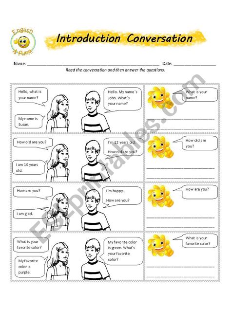 ESL Conversation Introduction 的图像结果