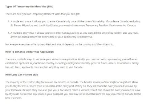 【小课堂】加拿大探亲签证和旅游签证的区别 - 知乎