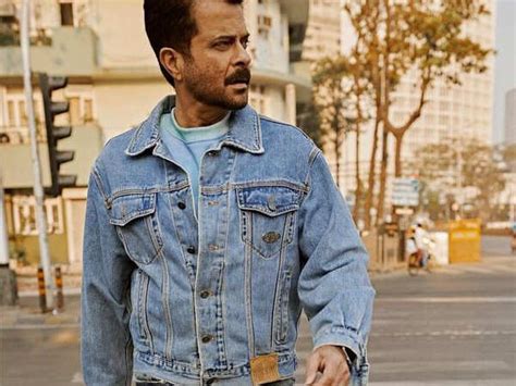Anil Kapoor rocks a denim look, invites modelling offers | Filmfare.com