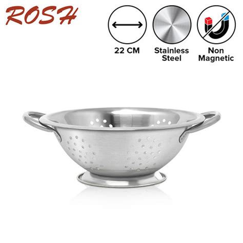 Jual Colander bakul nasi stainless steel tanpa tutup/bakul saringan ...