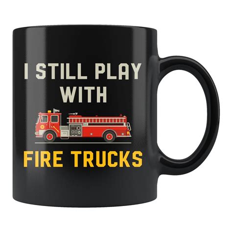 Fire Truck Gift. Fireman Mug. Firefighter Gift. Firefighter Mug. Fire ...