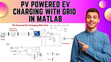 PV Powered EV Charging With Grid In MATLAB