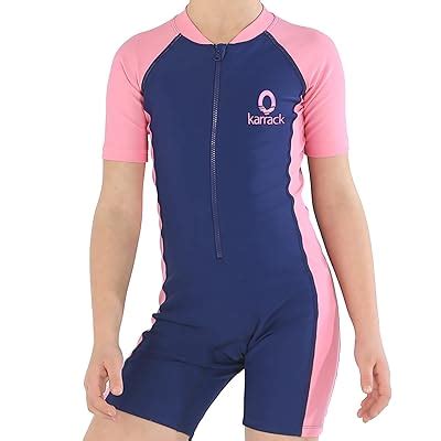 Karrack Kids One Piece Rash Guard Swimsuit, UPF 50 India | Ubuy